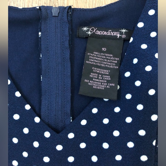 Speechless Kids’ Polka Dot Belted Maxi Dress - Picture 5 of 16